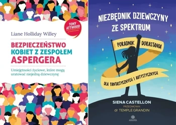 Niezbędnik dziewczyny ze spektrum + Bezpieczeństwo kobiet z zesp Aspergera - Liane Willey