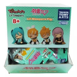Hatsune Miku Twinchees Mini Figures Lil' Sleepers 5 cm Display (24) - TOMY