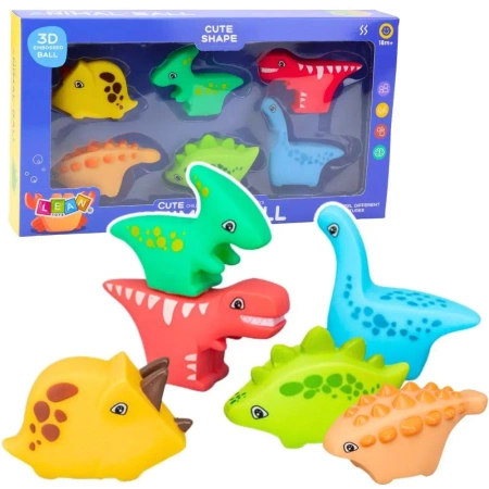 Zestaw zabawek do kąpieli 6szt - Leantoys