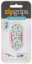 ZipGrip uchwyt na palce do telefonu Flamingi - Thinking Gifts