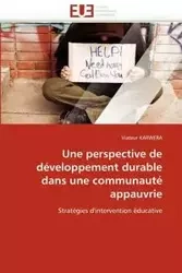 Une perspective de développement durable dans une communauté appauvrie - KARWERA-V