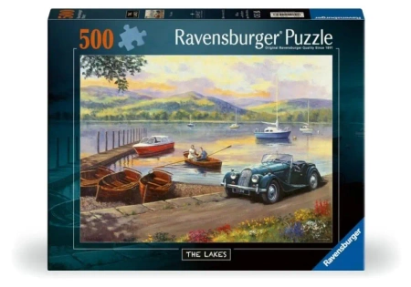 Puzzle 2D: Przystanek nad jeziorem 500el - Ravensburger