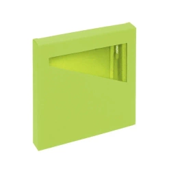 Notes A6 z długopisem limonkowy w pudełku - Antra