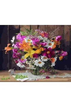Malowanie po numerach. Letni bukiet - Twoje Hobby
