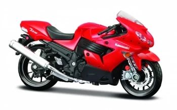 Model Motocykl Kawasaki Ninja ZX -14 z podstawką 1/18 - Maisto