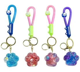 Brelok łapka z płynem zawieszka MIX - Trifox