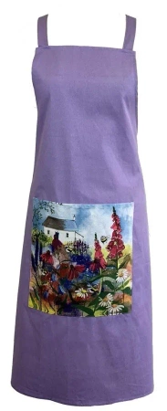 Fartuch kuchenny AP15 Pszczoły w ogrodzie - Alex Clark