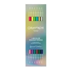 Kredki dwukolorowe Claim Your Style Ed5 6 sztuk - Carandache