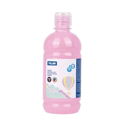 Farba tempera butelka 500 ml pastel róż - MILAN
