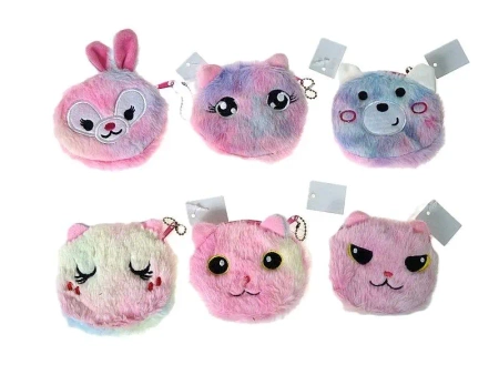 Portmonetka pluszowa zwierzak MIX - ADAR