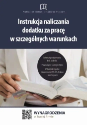 eBook Instrukcja naliczania dodatku za pracę w szczególnych warunkach - Jakub Pioterek