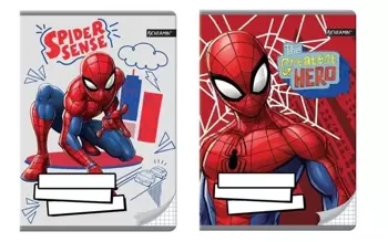 Zeszyt A5/32K kratka Spider Man (10szt) - Beniamin