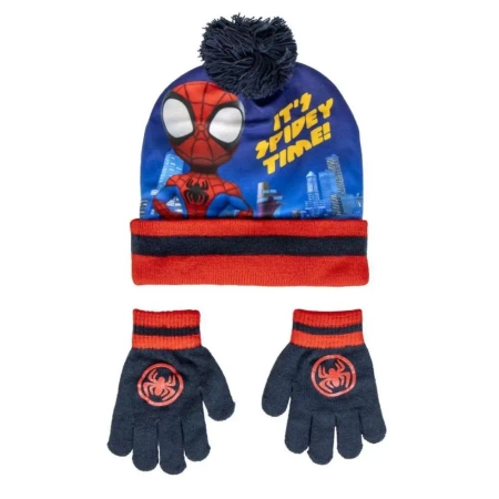 Czapka + rękawiczki - Spidey - Artesania Cerda