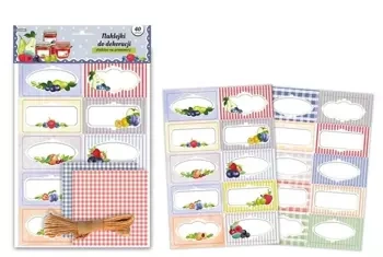 Naklejki na przetwory B4/4K - Beniamin