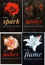 PAKIET 4x Monika Rutka Cykl The Chain Ashes + Flame + Spark + Igniter - Monika Rutka