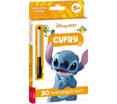 Disney Uczy. Cyfry. Karty - praca zbiorowa