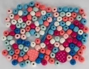 Koraliki Wood pastelowe - Fandy