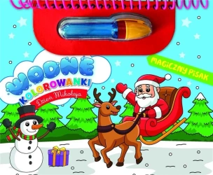 Wodne kolorowanki. Dzień Mikołaja - praca zbiorowa