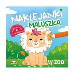 Naklejanki maluszka w zoo - praca zbiorowa