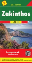 Zakintos mapa 1:50 000 - Opracowanie zbiorowe
