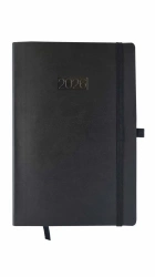 Kalendarz 2026 Flex A5 dzienny czarny V3 K-A5D - AVANTI
