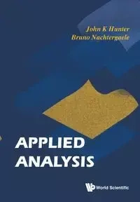 APPLIED ANALYSIS - JOHN HUNTER K & BRUNO NACHTERGAELE