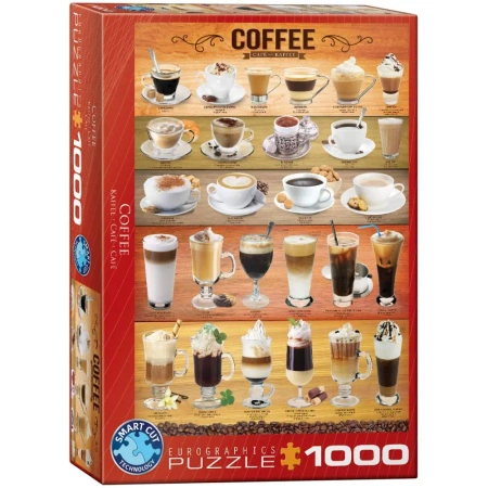Puzzle 1000 Coffee 6000-0589 - Eurographics