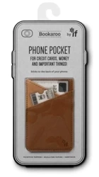 Bookaroo Phone pocket - portfel na telefon brąz - IF