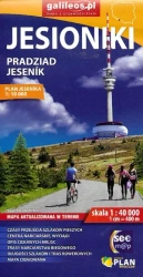 Jesioniki - Pradziad - mapa 2025 - Opracowanie zbiorowe