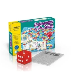 Gra językowa Niemiecki Unterwegs in der Stadt - praca zbiorowa