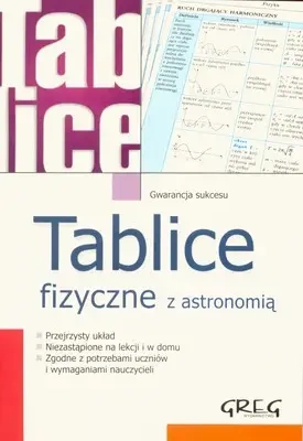 Tablice fizyczne z astronomią - opracowanie zbiorowe