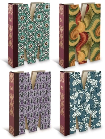 Alphabooks Notatnik litera - M - IF