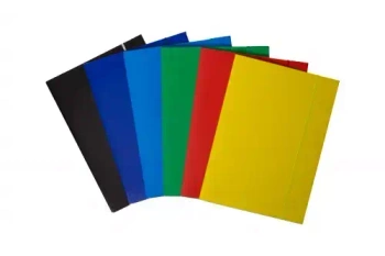 Teczki Lakierowane z gumką A4 Bantex Jasnozielone