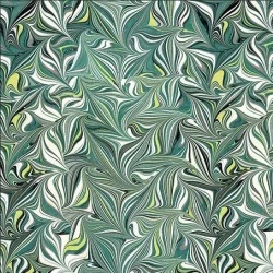 Papier do origami 15x15 cm 24K Mozaika zieleń - Tassotti