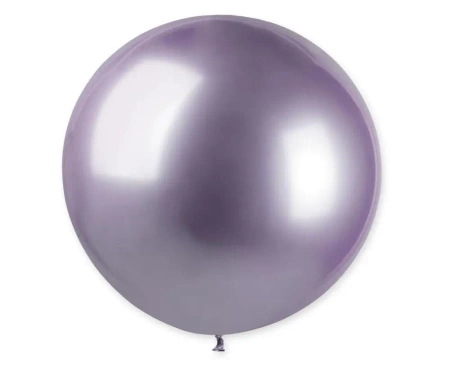 Balon kula shiny fioletowa 80cm - Godan