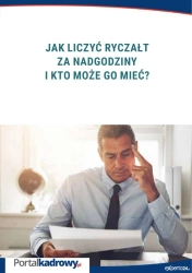 eBook Jak liczyć ryczałt za nadgodziny i kto może go mieć? - Joanna Suchanowska