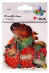 Naklejki foliowe grzyby 40szt - Titanum