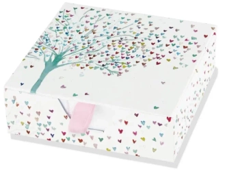 Karteczki zdobione Sercowe Drzewo - Peter Pauper Press