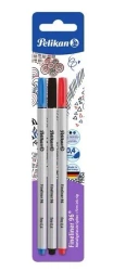 Cienkopis Fineliner 96 0,4mm mix 3szt - PELIKAN