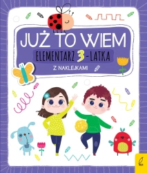 Elementarz 3-latka z naklejkami. Już to wiem - Katarzyna Borecka