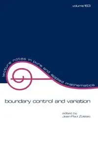 Boundary Control and Variation - Zolesio Jean-Paul
