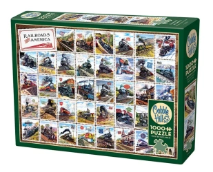 Puzzle 1000 Kolej w Stanach Zjednoczonych 112628 - Cobble Hill