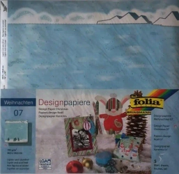 Design-papier 190 g/m2 30,5x30,5cm 5ark - Galeria Hobby