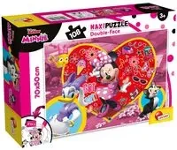 Puzzle dwustronne maxi Myszka Minnie 108 - Lisciani