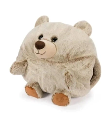 Poduszka miś i pluszowy ogrzewacz do dłoni - Cozy Noxxiez