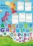 Plan lekcji z tabliczką mnożenia A4 Gra - Henry