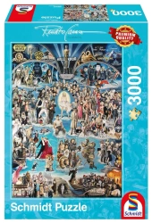 Puzzle 3000 PQ Hollywood XXL R. Casaro 108138 - Schmidt Puzzle