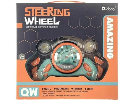 Kierownica na baterie symulator jazdy 26x25x6cm - ADAR