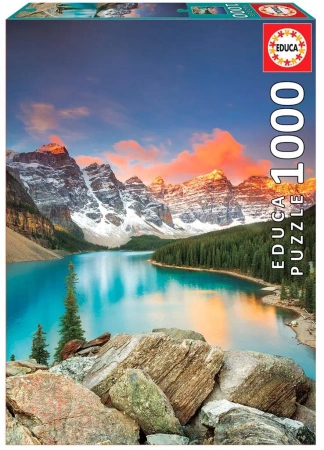 Puzzle 1000 Jezioro Moraine Kanada 109614 - Educa