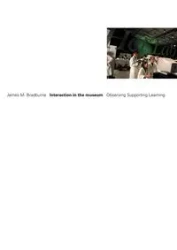 Interaction in the museum - James M. Bradburne